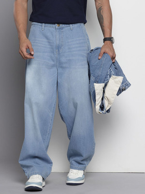 The Indian Garage Co. Loose Fit Men Blue Jeans