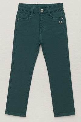 SCENEANDSHE Regular Girls Green Jeans