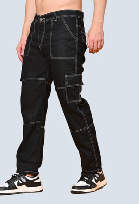 mevan Tapered Fit Men Black Jeans