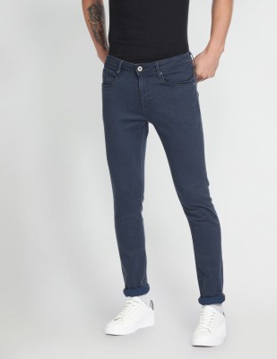 FLYING MACHINE Super Skinny Men Dark Grey Jeans