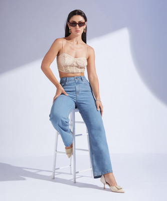 Miss Chase Loose Fit Women Blue Jeans