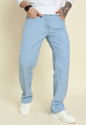 DENIM LOOK Relaxed Fit Men Light Blue Jeans