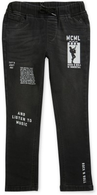 GINI & JONY Regular Baby Boys Black Jeans