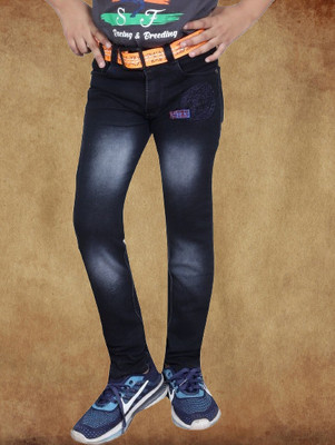 Laahsuak Regular Boys Black, Grey Jeans
