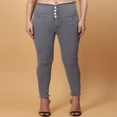 1DAYSTREET Skinny Women Grey Jeans