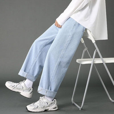 yanger boys Straight Fit Men Light Blue Jeans