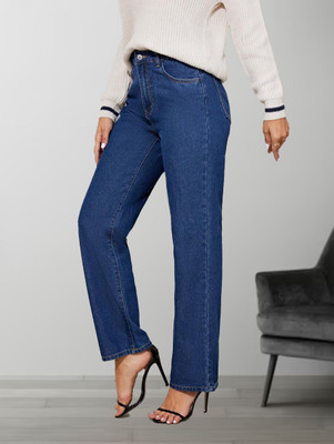 GOLD-D.A FASHION Relaxed Fit Women Blue Jeans