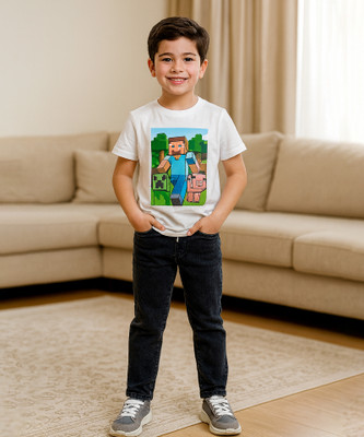 Estella Collections Regular Boys & Girls Black, Dark Blue Jeans