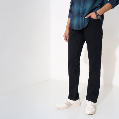 SF Jeans by Pantaloons Slim Men Black Jeans