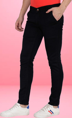Rend Jogger Fit Men Black Jeans