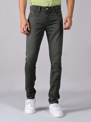 INTEGRITI Skinny Men Dark Green Jeans