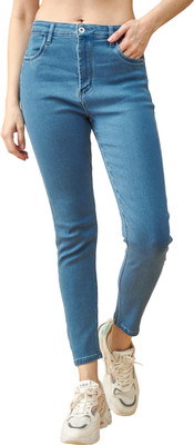 Lyra Tapered Fit Women Blue Jeans