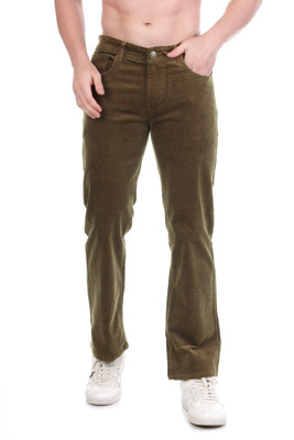 FLAKED Straight Fit Men Brown Jeans