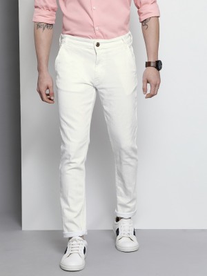 The Indian Garage Co. Slim Men White Jeans