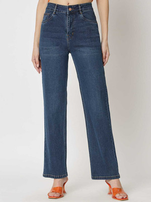 FashionFibre Regular Women Dark Blue Jeans