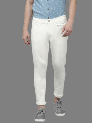 Halogen Slim Men White Jeans