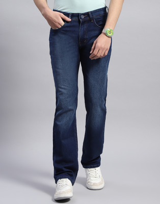 MONTE CARLO Regular Men Dark Blue Jeans