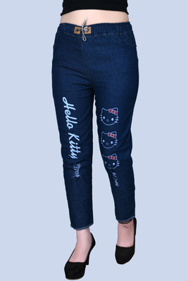 MK Collection Regular Women Dark Blue Jeans