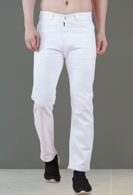 Moda Rapido Regular Men White Jeans