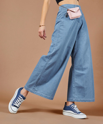 Roadster Flared Women Blue Jeans