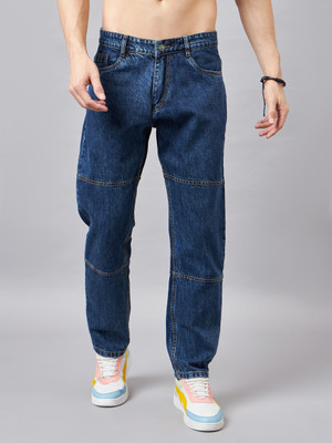 STUDIO NEXX Loose Fit Men Dark Blue Jeans
