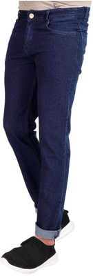 BASE-CROWD Regular Men Dark Blue Jeans