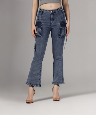 Zenday Casual Relaxed Fit Women Dark Blue Jeans