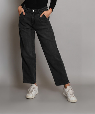KOTTY Regular Women Black Jeans