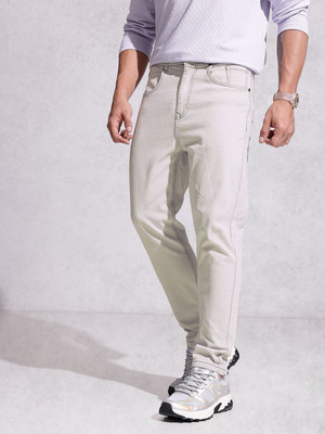 WROGN Slim Men Grey Jeans