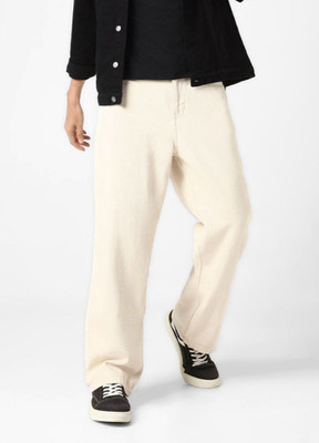 RileyRush Boot-Leg Men White Jeans