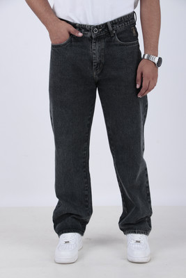 ELAROO CLOTHING Straight Fit Men Dark Grey Jeans