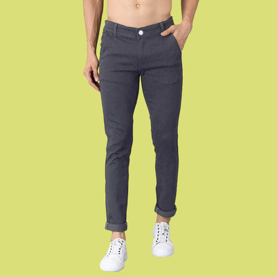 Xee Slim Men Grey Jeans