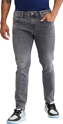 Spykar Slim Men Grey Jeans