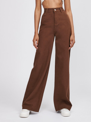 lovely london Relaxed Fit Women Brown Jeans