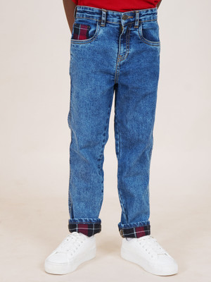KiddoPanti Regular Boys Blue Jeans