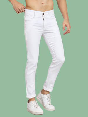 METRONAUT Slim Men White Jeans