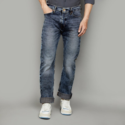 fineblu Slim Men Dark Grey Jeans