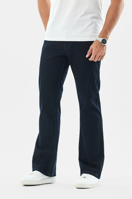 Snitch Boot-Leg Men Black Jeans