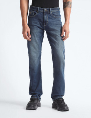 FLYING MACHINE Regular Men Dark Blue Jeans