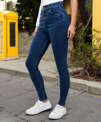 DOLCE CRUDO Skinny Women Blue Jeans