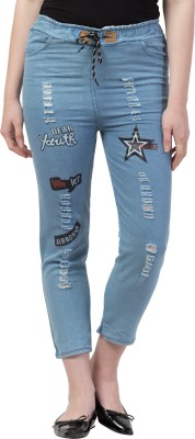 FUNDAY FASHION Jogger Fit Women Light Blue Jeans