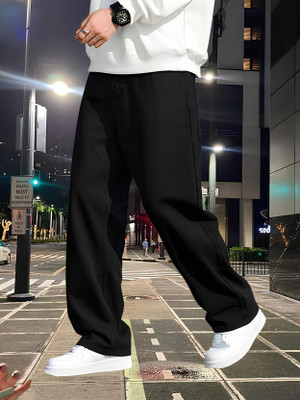 FADEVIELLE Relaxed Fit Men Black Jeans