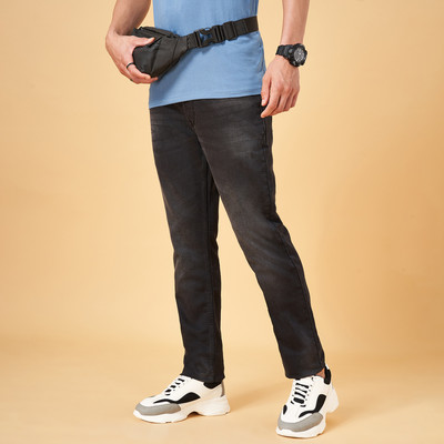 SF Jeans by Pantaloons Slim Men Black Jeans