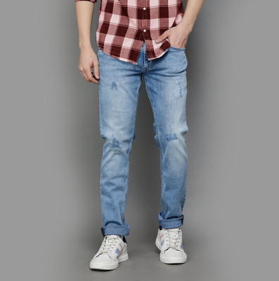 fineblu Skinny Men Light Blue Jeans