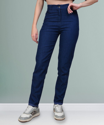 DenimStory Regular Women Dark Blue Jeans