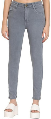 ORSUMSTYLE Skinny Women Grey Jeans