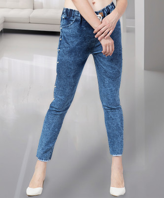 NEUNK Regular Women Blue, Dark Blue Jeans