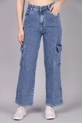 TRENDY LOOKS Boot-Leg Women Blue Jeans