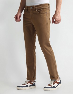 U.S. Polo Assn. Denim Co. Slim Men Brown Jeans