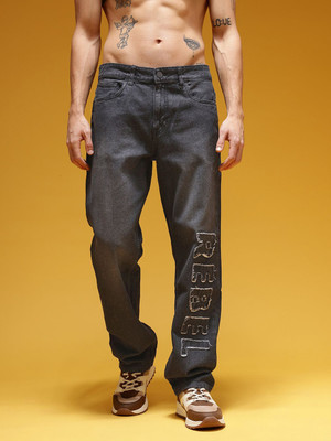 HERE&NOW Straight Fit Men Grey Jeans